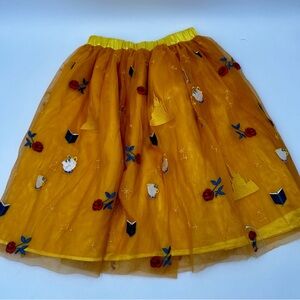 Hanna Andersson Disney Princess Belle tulle skirt S